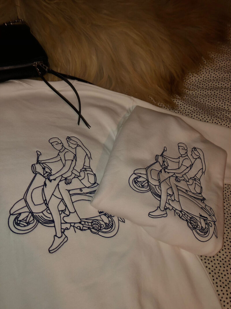 truien met lijntekening