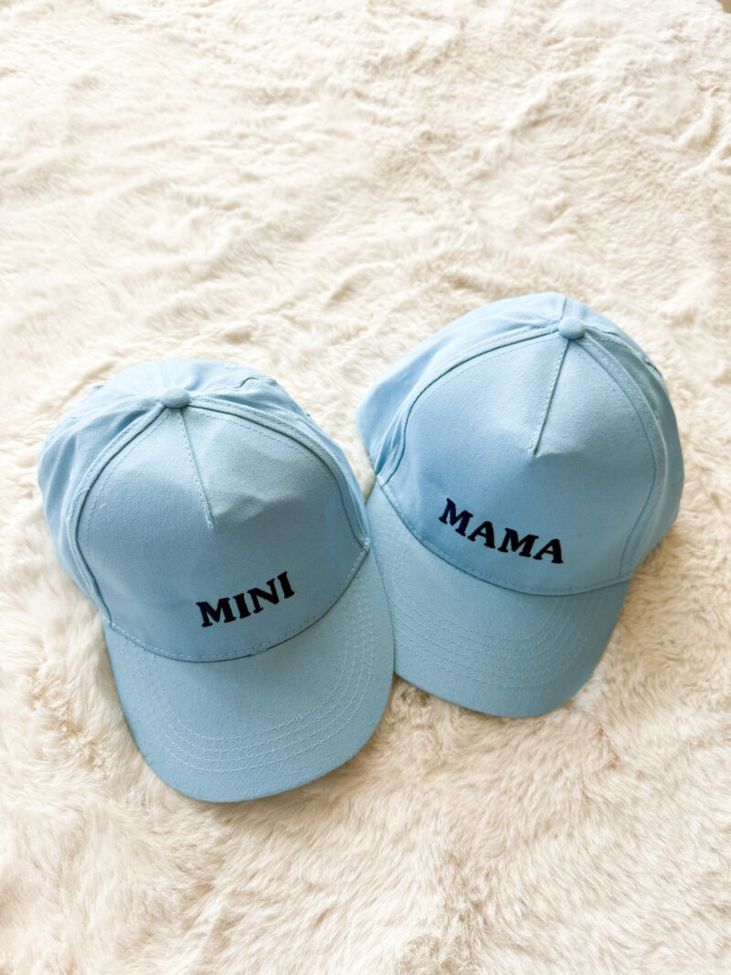 Mama & Mini petten set